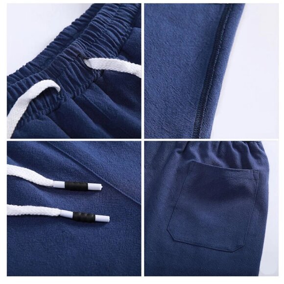 Men's Casual Sports Workout Hiking Fitness Beach Shorts Outdoor Pants - Picture 3 of 7